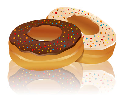 Delicious Doughnut Clip Arts Free Clip Art   Clipartlogo Com