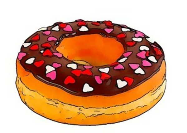 Donut   Free Images At Clker Com   Vector Clip Art Online Royalty