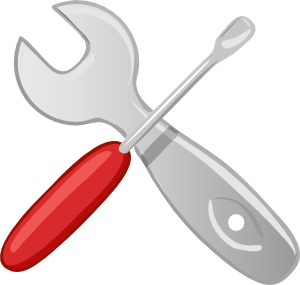 Hardware Tools Workshop Screwdriver Wrench Clip Art At Clker Com
