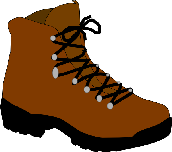 Hiking Boot Clip Art At Clker Com   Vector Clip Art Online Royalty