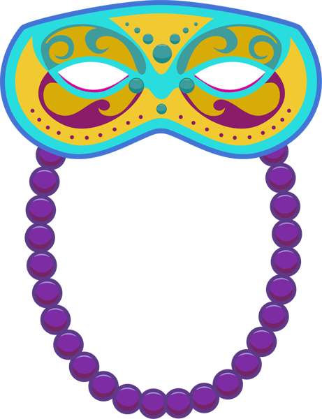 Mardi Gras Beads Clipart   Clipart Best