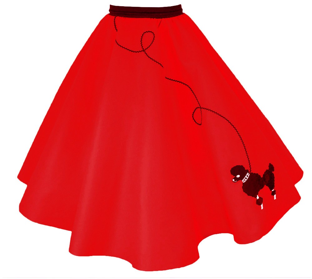 Poodle Skirt Clip Art   Clipart Best