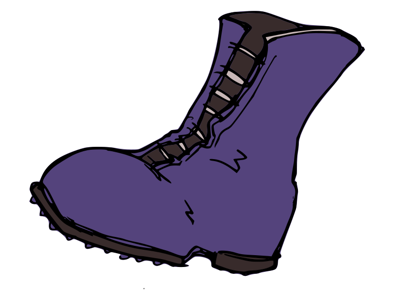 Purple Cowgirl Boots Clip Art This Nice Purple Boot Clip Art