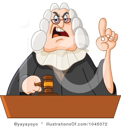 Royalty Free Judge Clipart Illustration 1045072