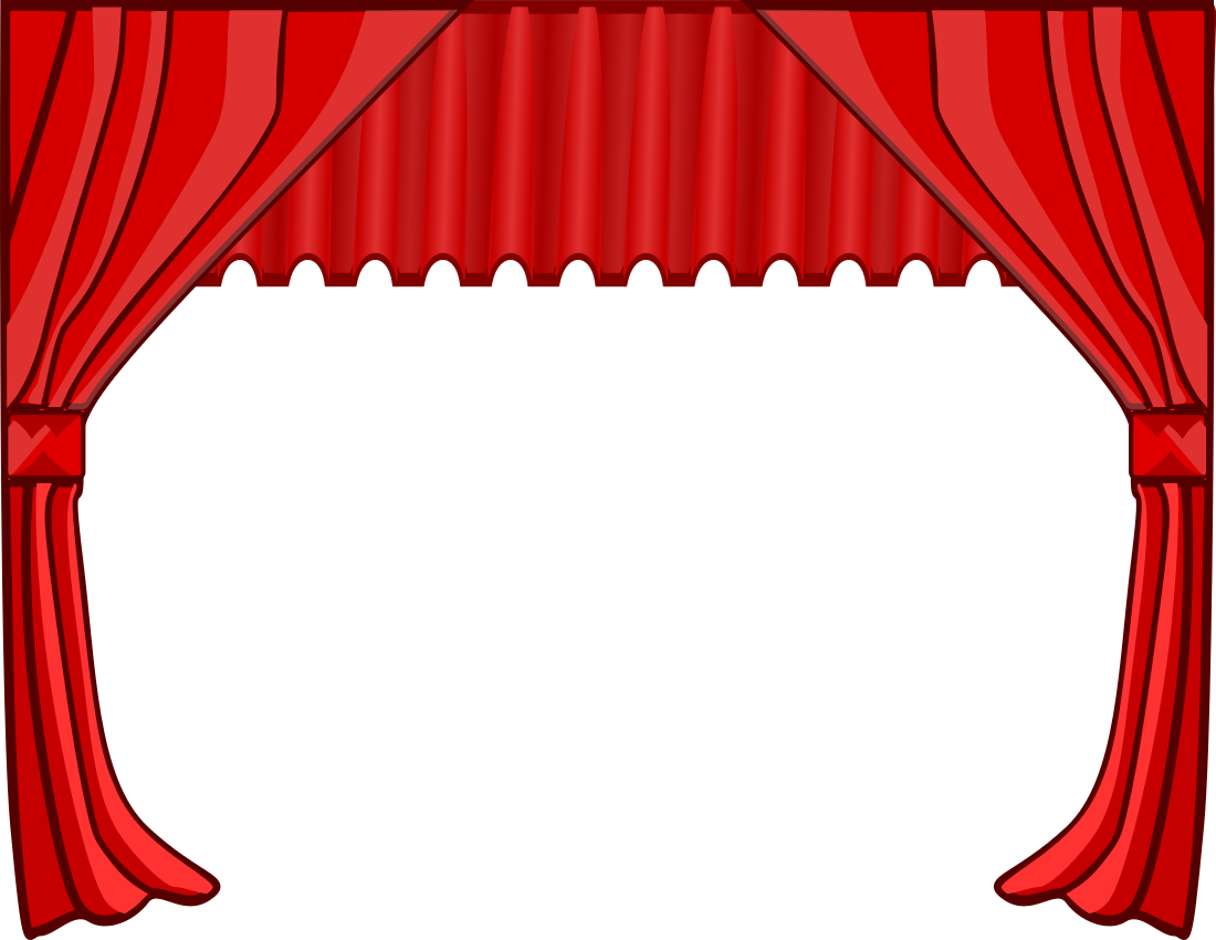 Stage Curtain Page   Http   Www Wpclipart Com Page Frames More Frames