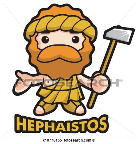 Clipart   God Of Fire Hephaestus  Fotosearch   Search Clip Art