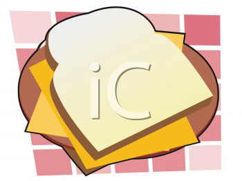 Clipart Picture Of A Cold Cut Sandwich   Foodclipart Com