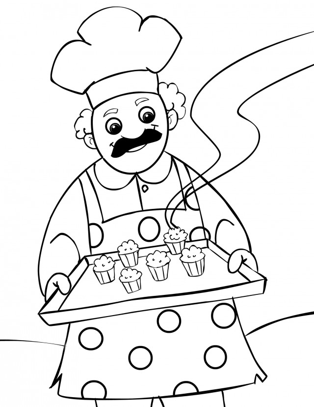 Download And Print These Muffin Man Coloring Pages For Free  Muffin