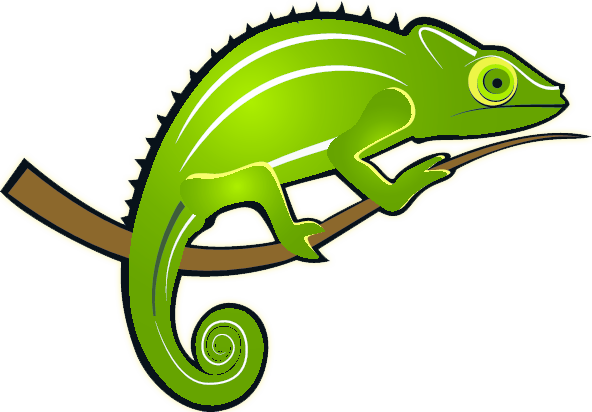 Free Chameleon Clip Art