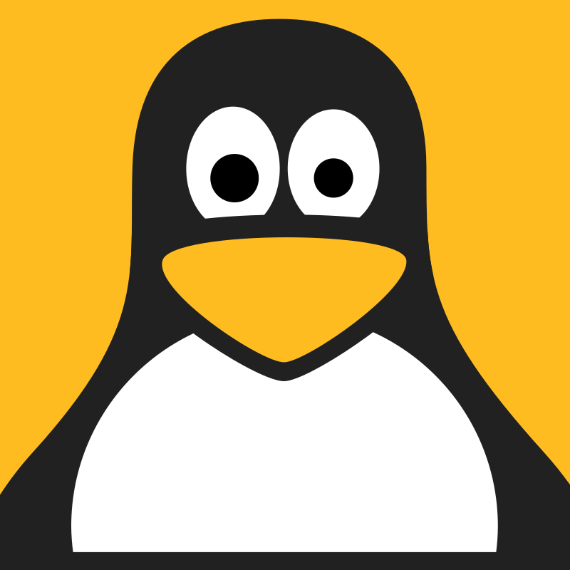Linux Avatar By Qubodup   Just A Normal Tux Penguin