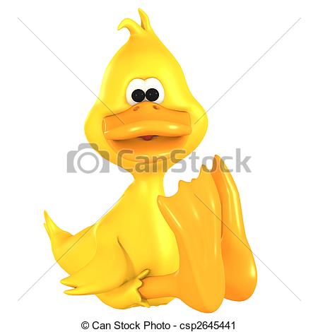 Mean Duck Clip Art Toon Duck Quack Clipart