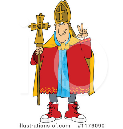 Pope Clipart  1176090   Illustration By Djart