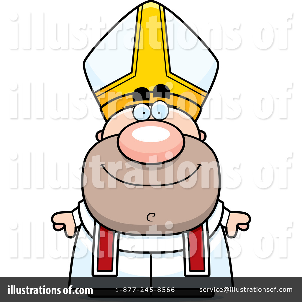 Pope Clipart  1217288 By Cory Thoman   Royalty Free  Rf  Stock