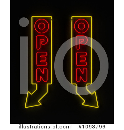 Royalty Free  Rf  Neon Sign Clipart Illustration By Stockillustrations