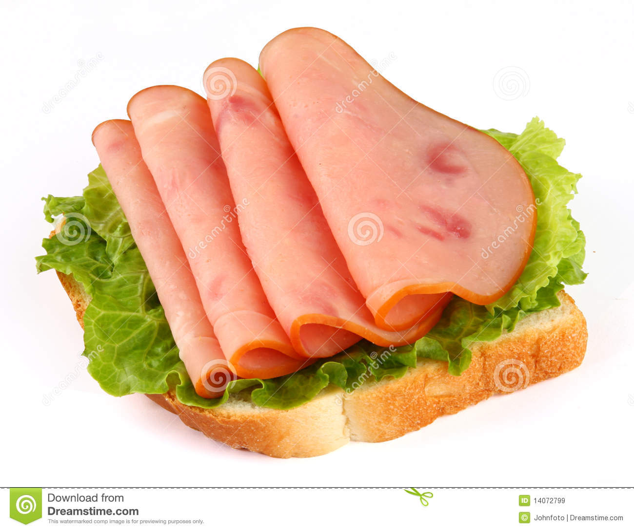 Slice Of Ham Clipart Slices Of Ham On White
