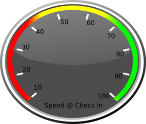 Speedometer Speed Of Check In Clip Art At Clker Com   Vector Clip Art    