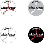 Adobe Pagemaker Logo Logo In Vec Adobe Acrobat Logos Adobe Acrobat