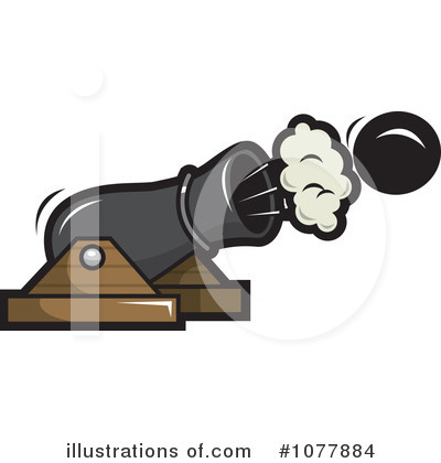 Cannon Clipart  1077884 By Jtoons   Royalty Free  Rf  Stock