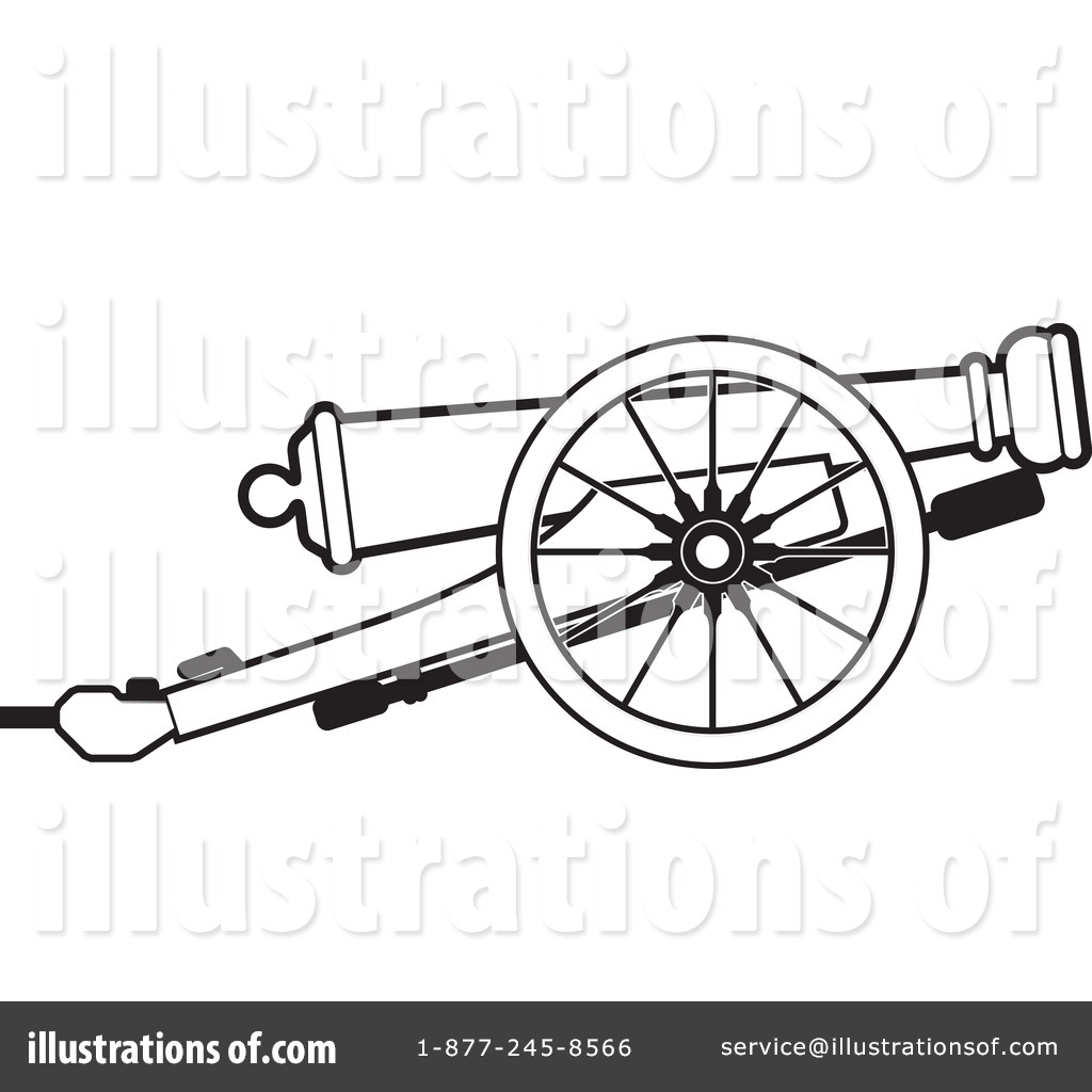 Cannon Clipart  1163821 By Lal Perera   Royalty Free  Rf  Stock