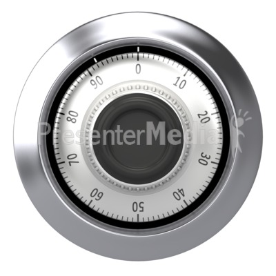 Chrome Dial Safe   Home And Lifestyle   Great Clipart For