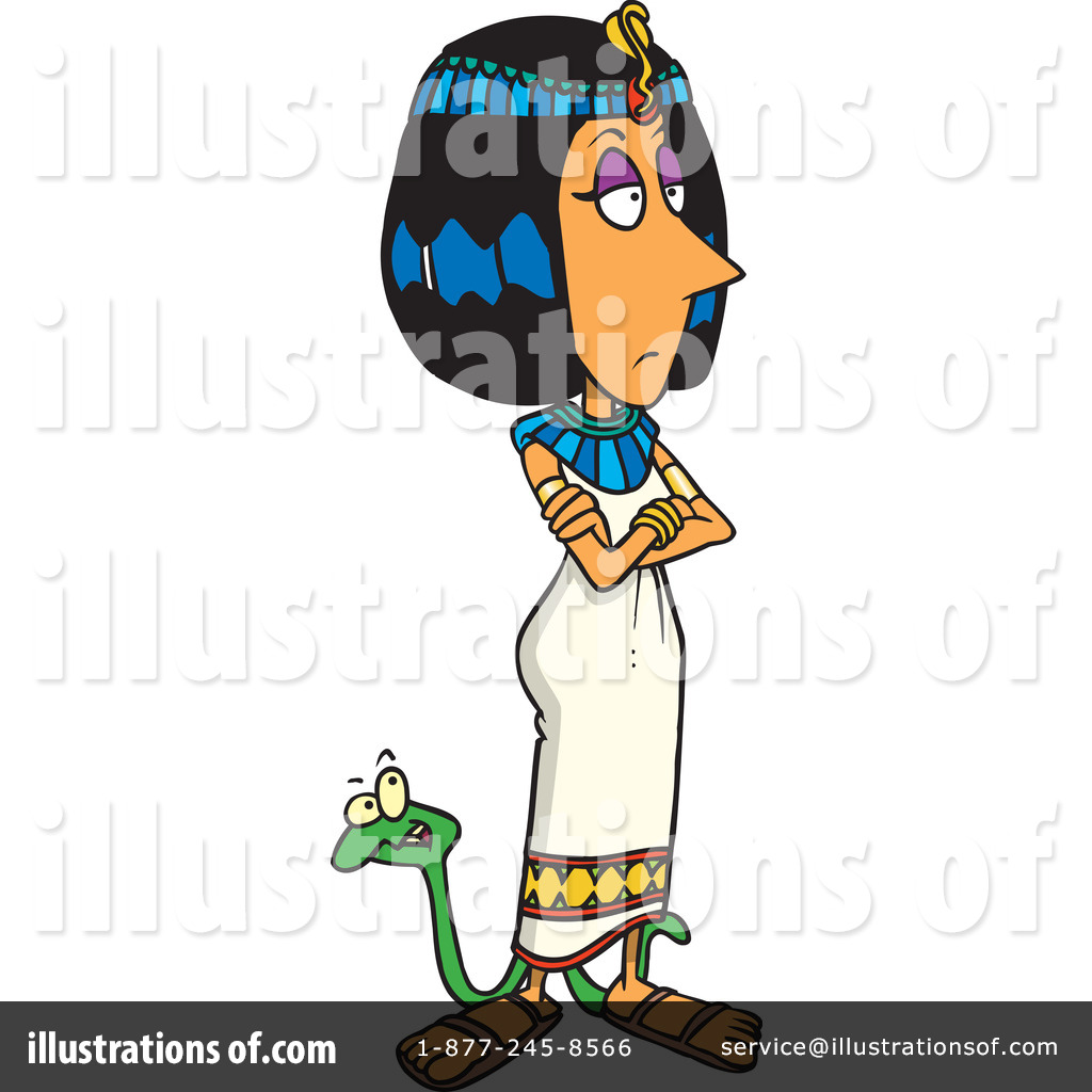 Cleopatra Clipart  1046527   Illustration By Ron Leishman