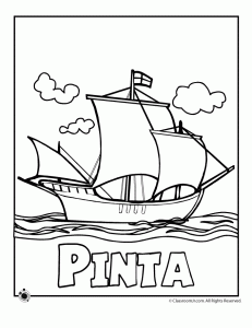 Columbus Day Coloring Pages   Classroom Jr