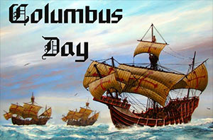 Columbus Day With The Ni A Pinta And Santa Maria