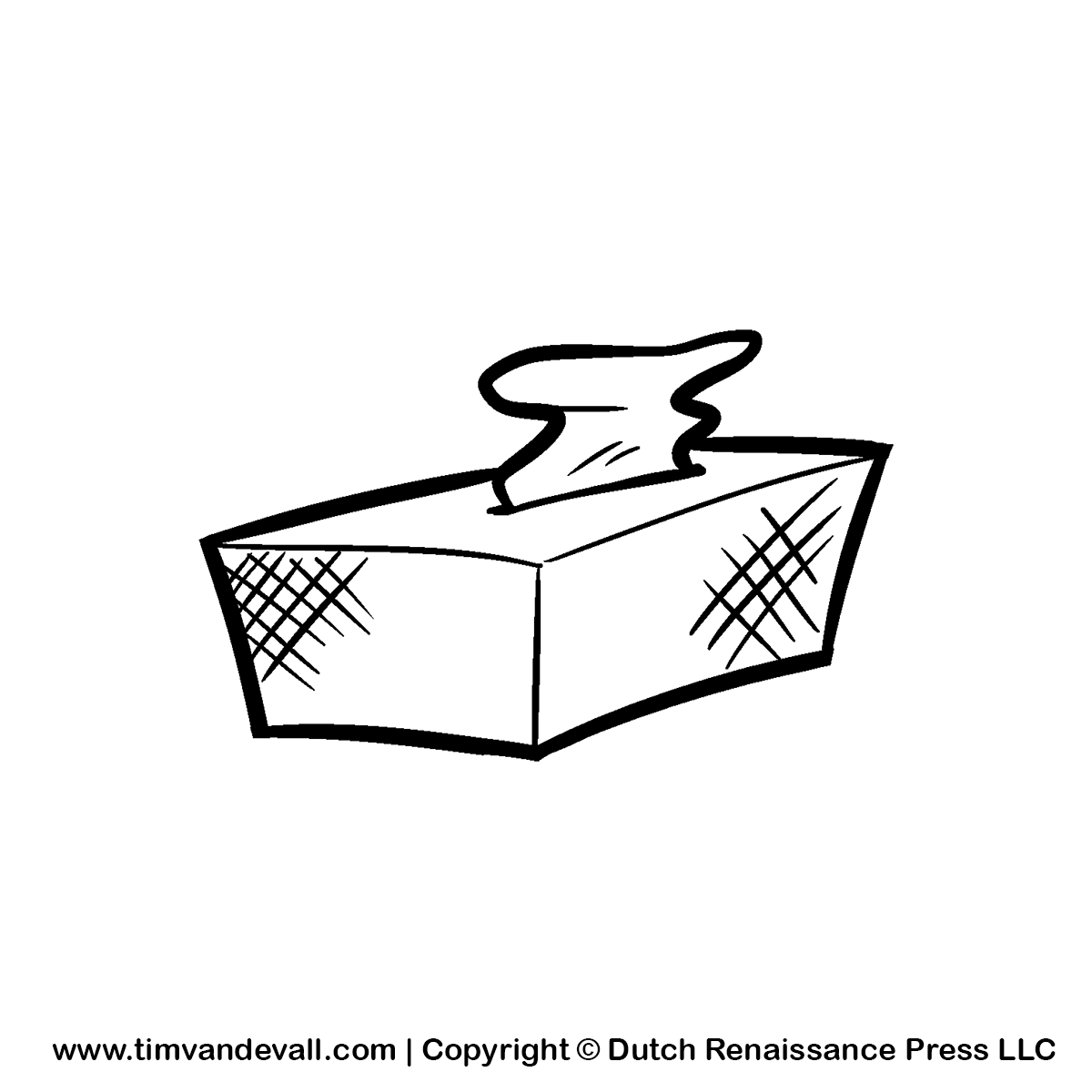 Free Tissue Box Clipart Image For Classrooms And Teachers