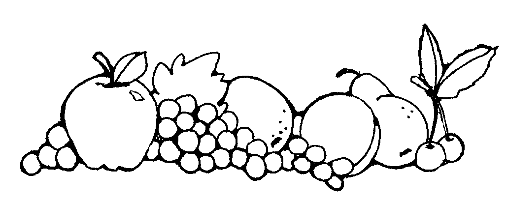 Fruits Clipart Black And White   Clipart Panda   Free Clipart Images