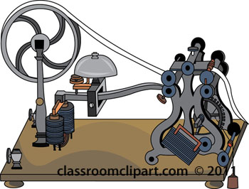 Inventions   Magnetic Telegrapha   Classroom Clipart