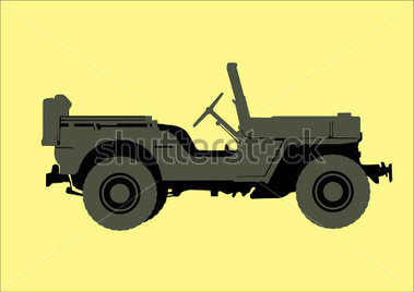 Jeep Army Vector