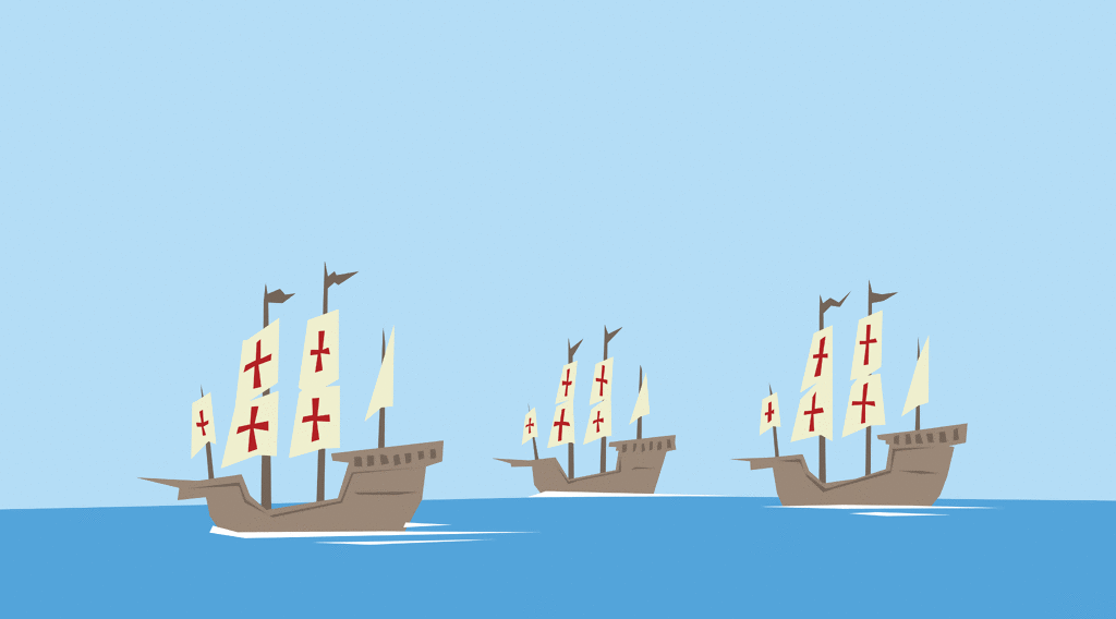 Pin Ships The Nina Pinta Or Santa Maria Used By Christopher Columbus    