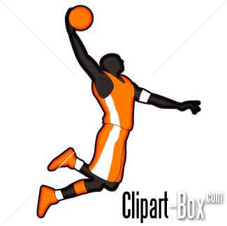 Related Basket Player Cliparts