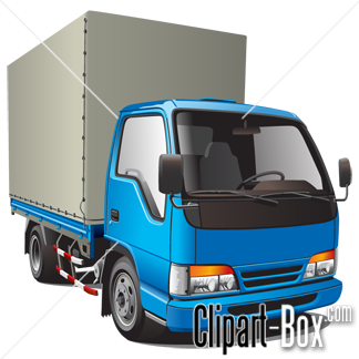 Related Delivery Truck Cliparts