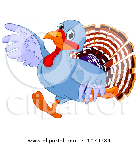 Royalty Free Stock Illustrations Of Thanksgiving Turkeys By Pushkin