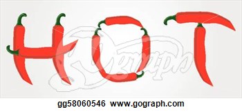 Stock Illustration   Red Paprika  Clip Art Gg58060546