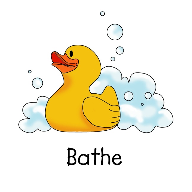 Take Bath   Chore Chart   Pinterest