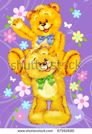 Two Teddy Bears Hugging Clipart Images   Pictures   Becuo