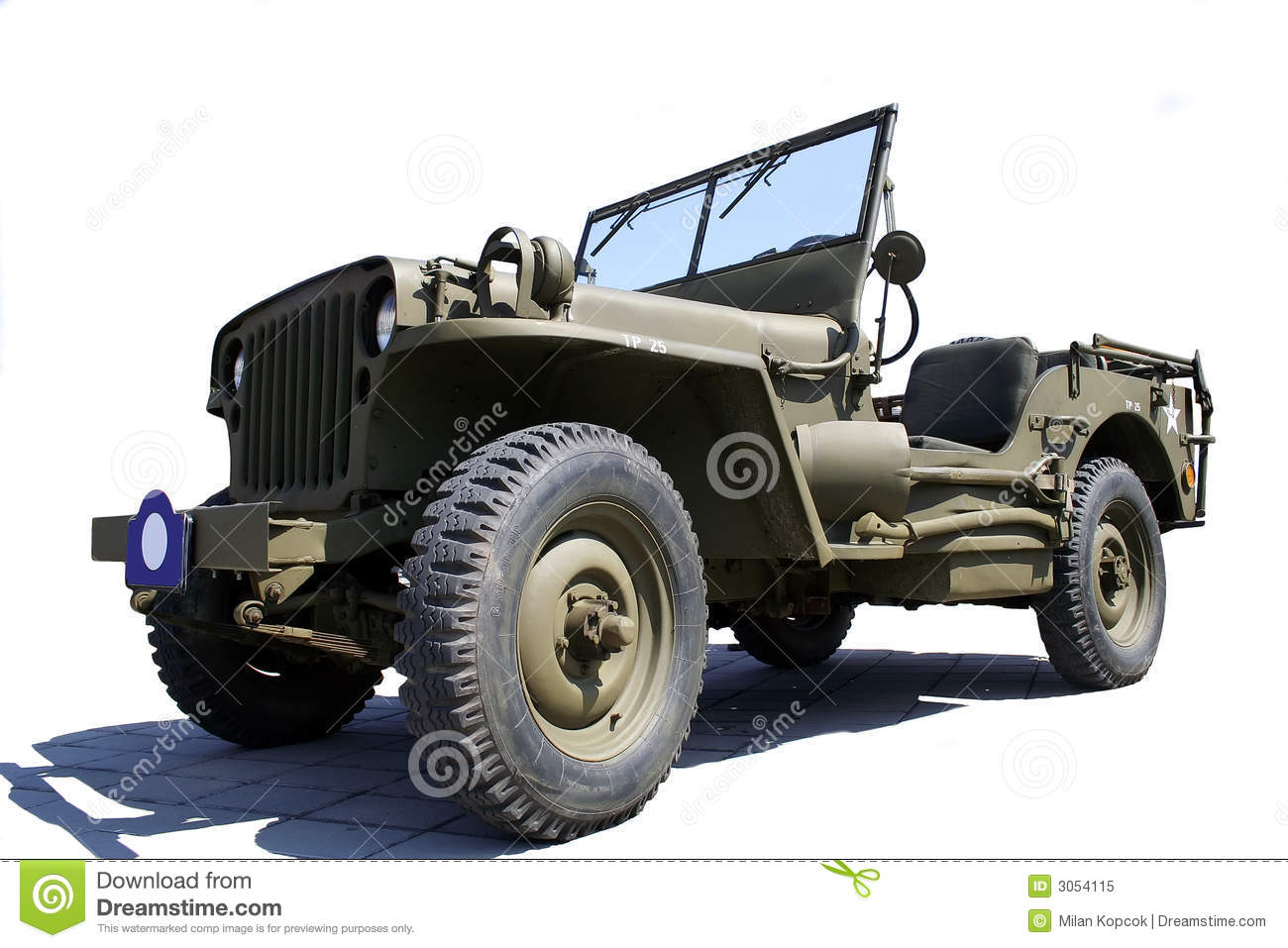 Us Army Jeep Royalty Free Stock Photo   Image  3054115