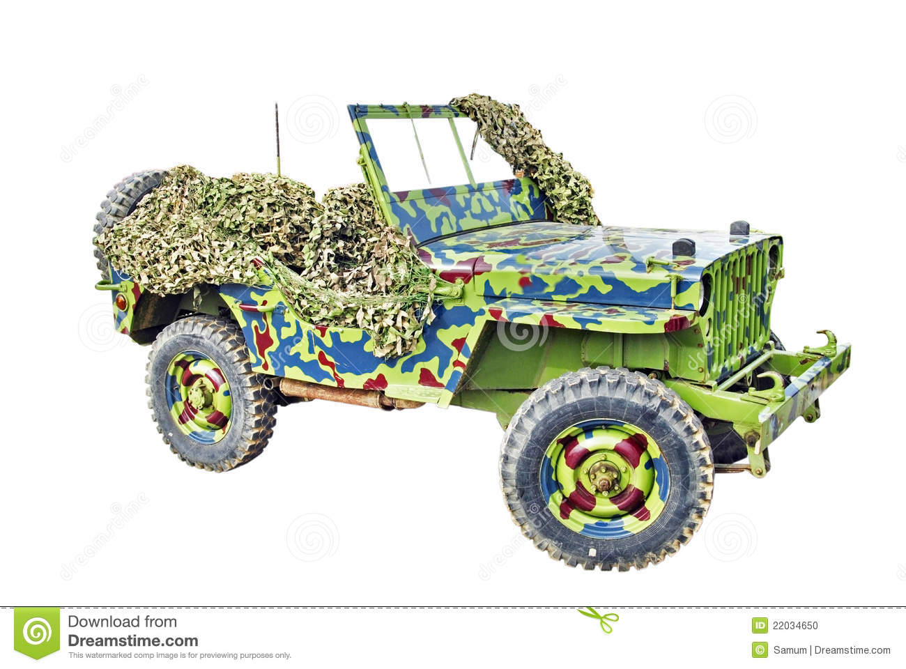 Us Army Jeep Stock Photo   Image  22034650