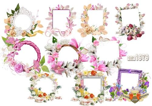 Wonderful Spring Borders For Girls Pictures Png   Clipart Frames With