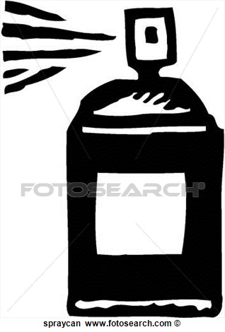 Clipart Of Spray Can Spraycan   Search Clip Art Illustration Murals