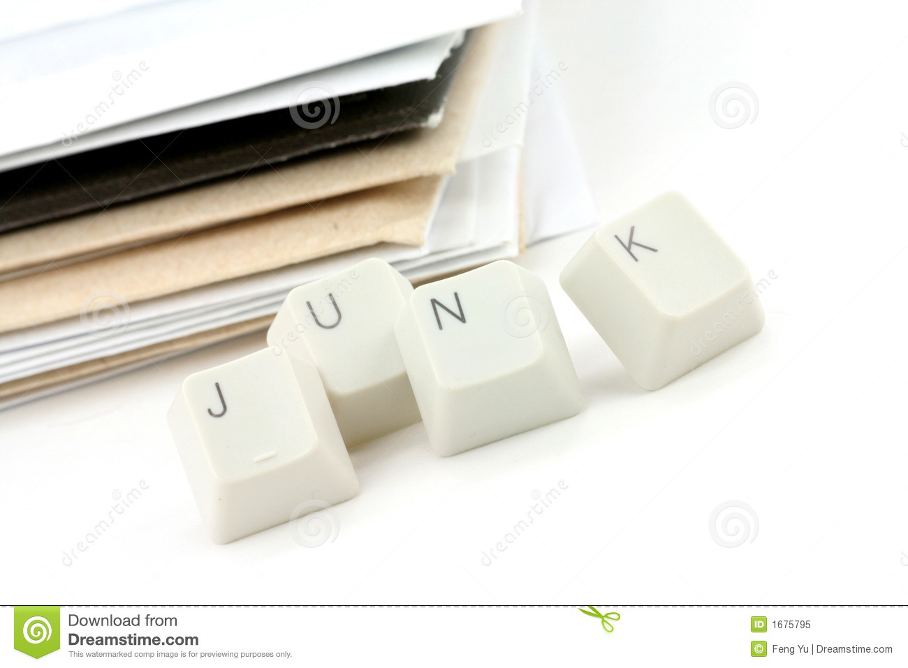 Concept Of Junk Mail Royalty Free Stock Photo   Image  1675795
