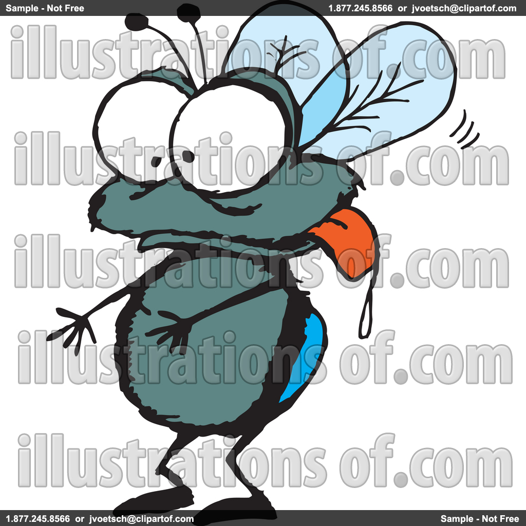 Fly Clipart Royalty Free Rf House Fly Clipart Illustration By Dennis