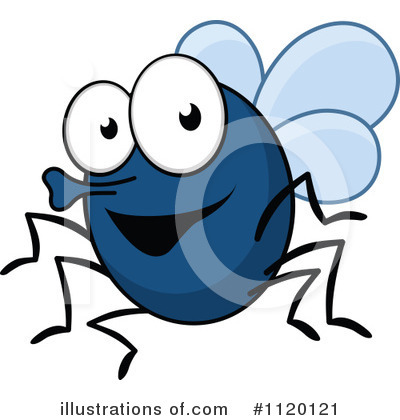 House Fly Clipart  1120121 By Seamartini Graphics   Royalty Free  Rf