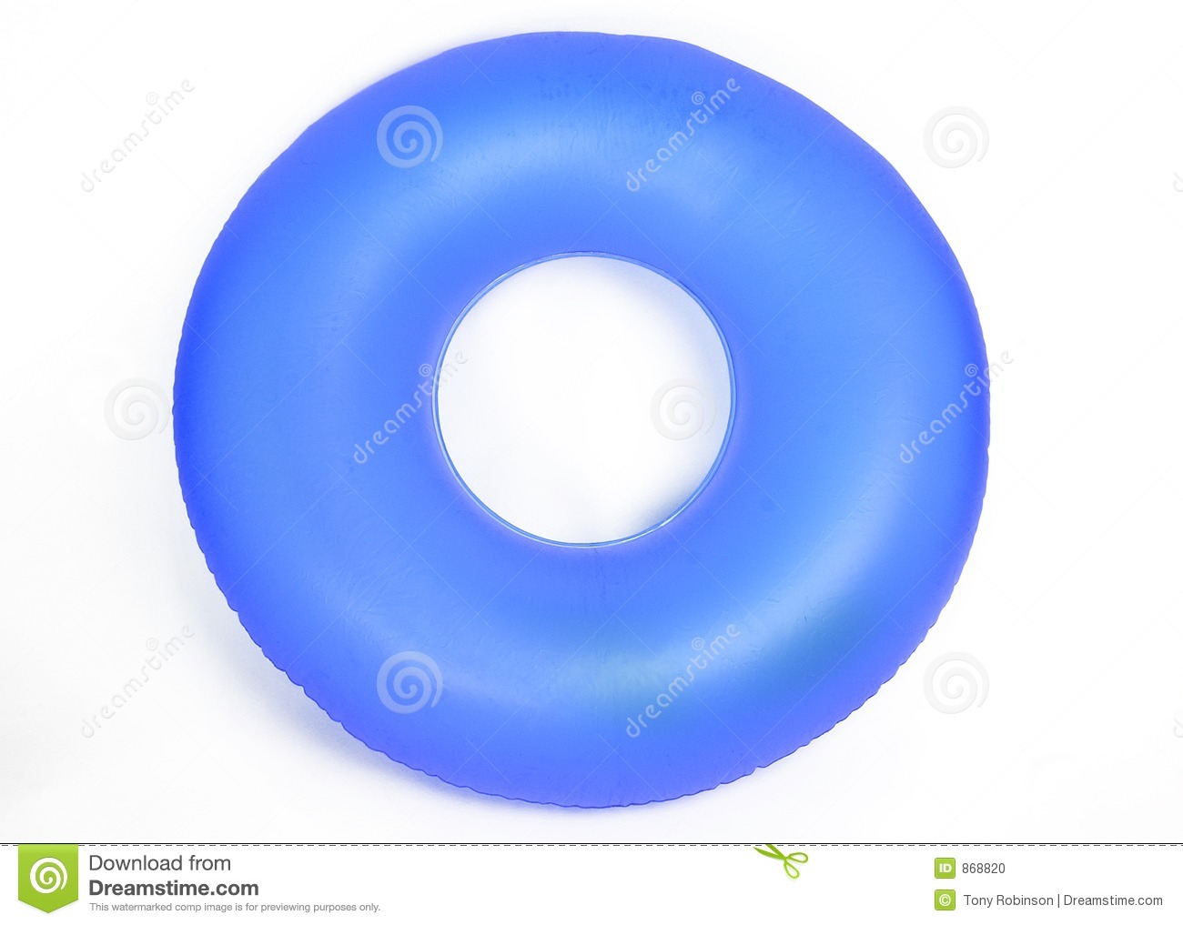 Inflatable Round Pool Tube Stock Photo   Image  868820