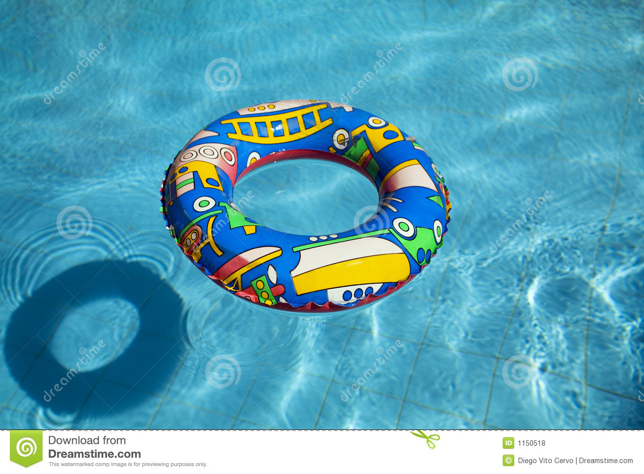 Inflatable Swimming Pool Inner Tube Royalty Free Stock Photos   Image