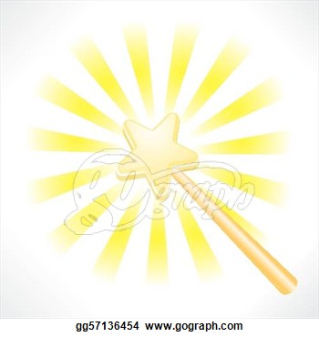 Of A Magical Fairy Star Wand   Clipart Illustrations Gg57136454