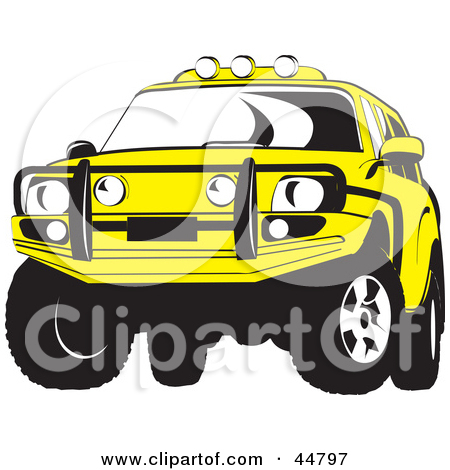Poster Art Print  Black And Yellow Convertible Geo Tracker With The    