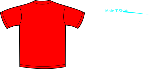 Red T Shirt Clip Art At Clker Com   Vector Clip Art Online Royalty    